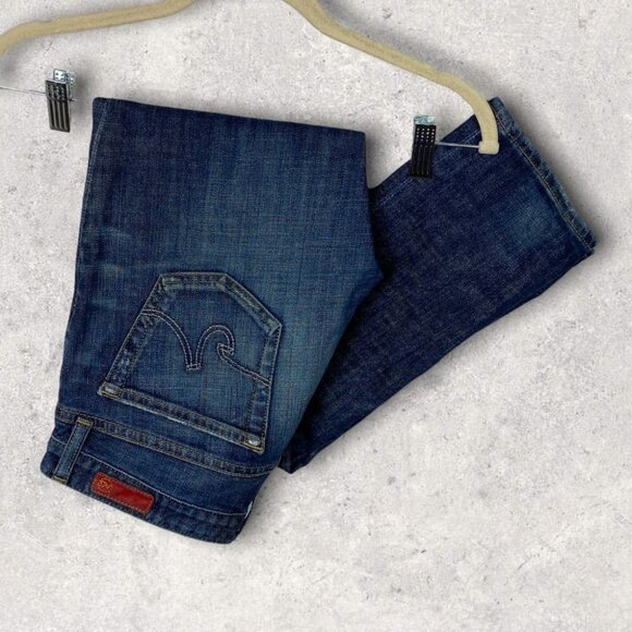 Adriano Goldschmied Premiere Skinny Straight Jeans Medium‎ Blue Size 26 Regular - Picture 4 of 12